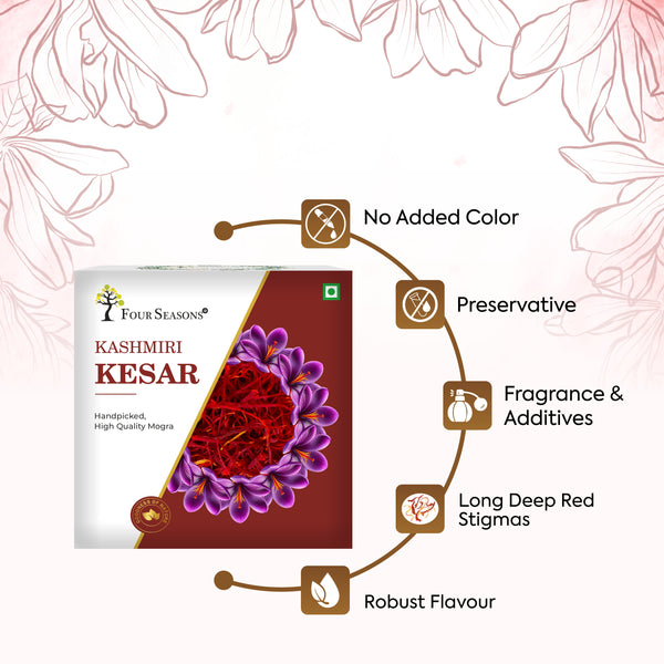 Kashmiri Kesar Saffron Original - Four Seasons Ayurveda