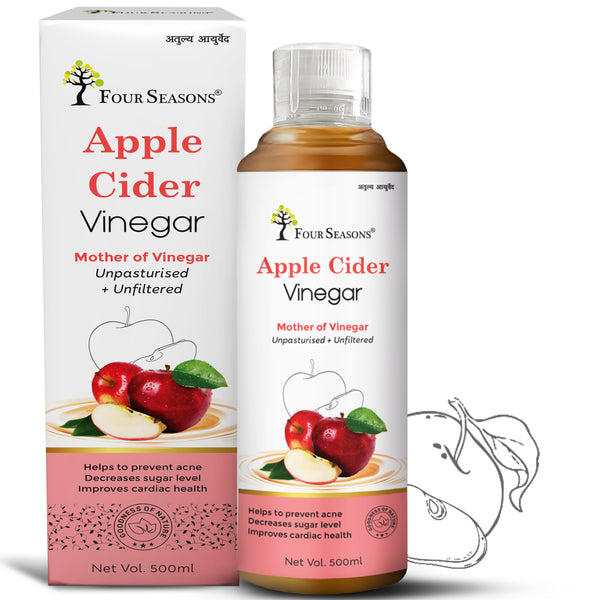 Apple Cider Vinegar ( Mother of Vinegar) - Four Seasons Ayurveda
