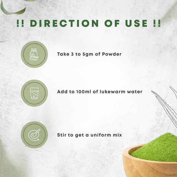 Aloevera (Ghritkumari) Powder - Four Seasons Ayurveda