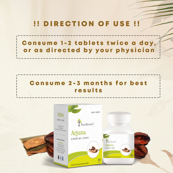 Arjuna Tablet - Four Seasons Ayurveda
