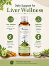 Four Seasons Liver Care Juice, 1000ml | Aloe Vera, Ginger, Turmeric & Amla | Ayurvedic Liver Wellness Juice PK1