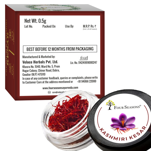 Kashmiri Kesar Saffron Original - Four Seasons Ayurveda