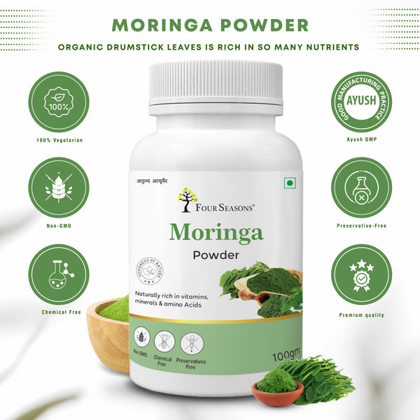 Moringa Powder - Four Seasons Ayurveda