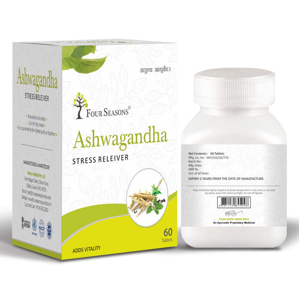 Ashwagandha Tablet - Four Seasons Ayurveda