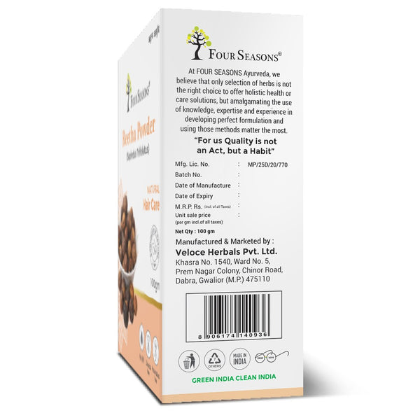 Reetha Powder - Four Seasons Ayurveda