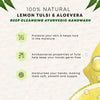 Lemon Tulsi & Aloevera | Deep Cleansing Ayurvedic Handwash 250ml + 250ml | Combo Pack of 2 - Four Seasons Ayurveda
