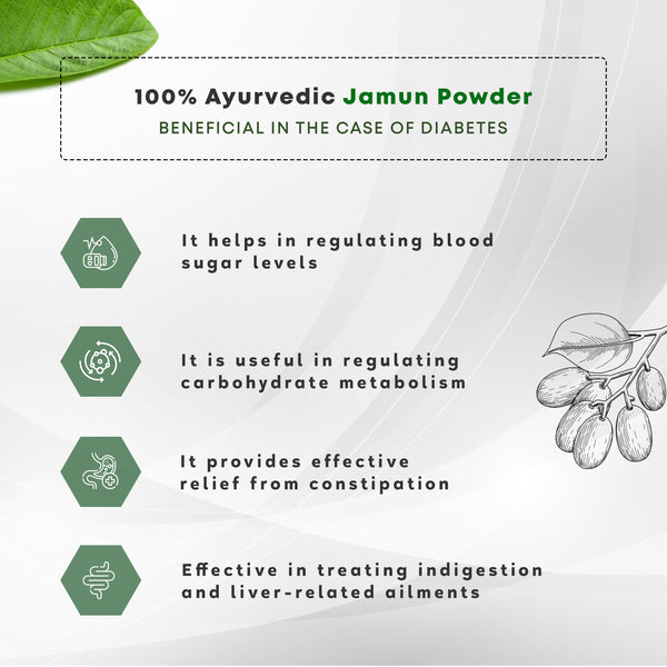 Jamun Powder - Four Seasons Ayurveda