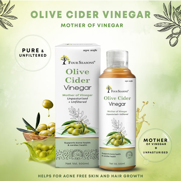 Olive Cider Vinegar ( Mother of Vinegar ) - Four Seasons Ayurveda