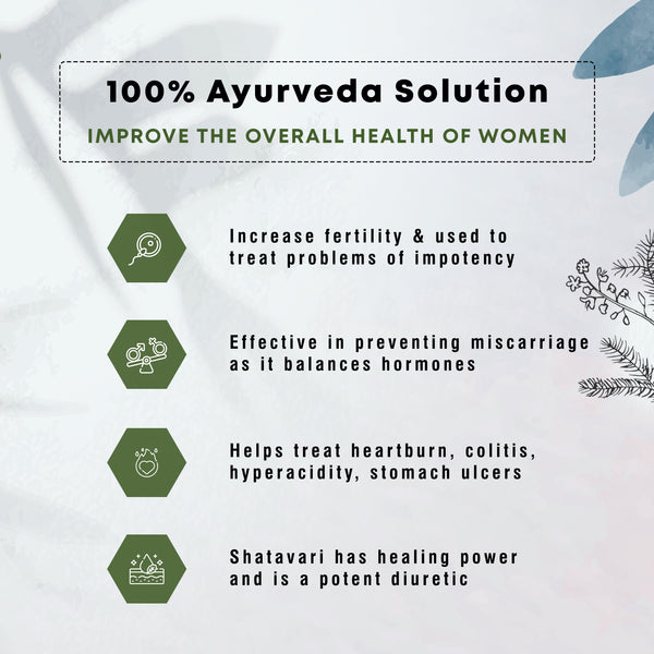 Shatavari Tablet - Four Seasons Ayurveda