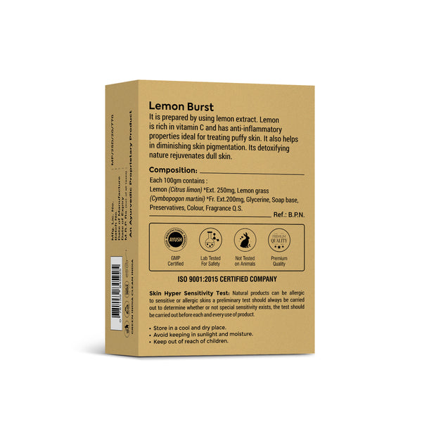Handcrafted Bathing Bars - Combo Pack of 5 - Four Seasons Ayurveda