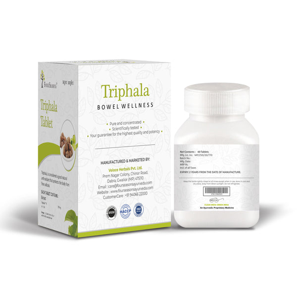 Weight Management (Fat Care Juice 1000ml + Apple cider vinegar 500ml + Triphala Tablet 60 Tablets) - Four Seasons Ayurveda