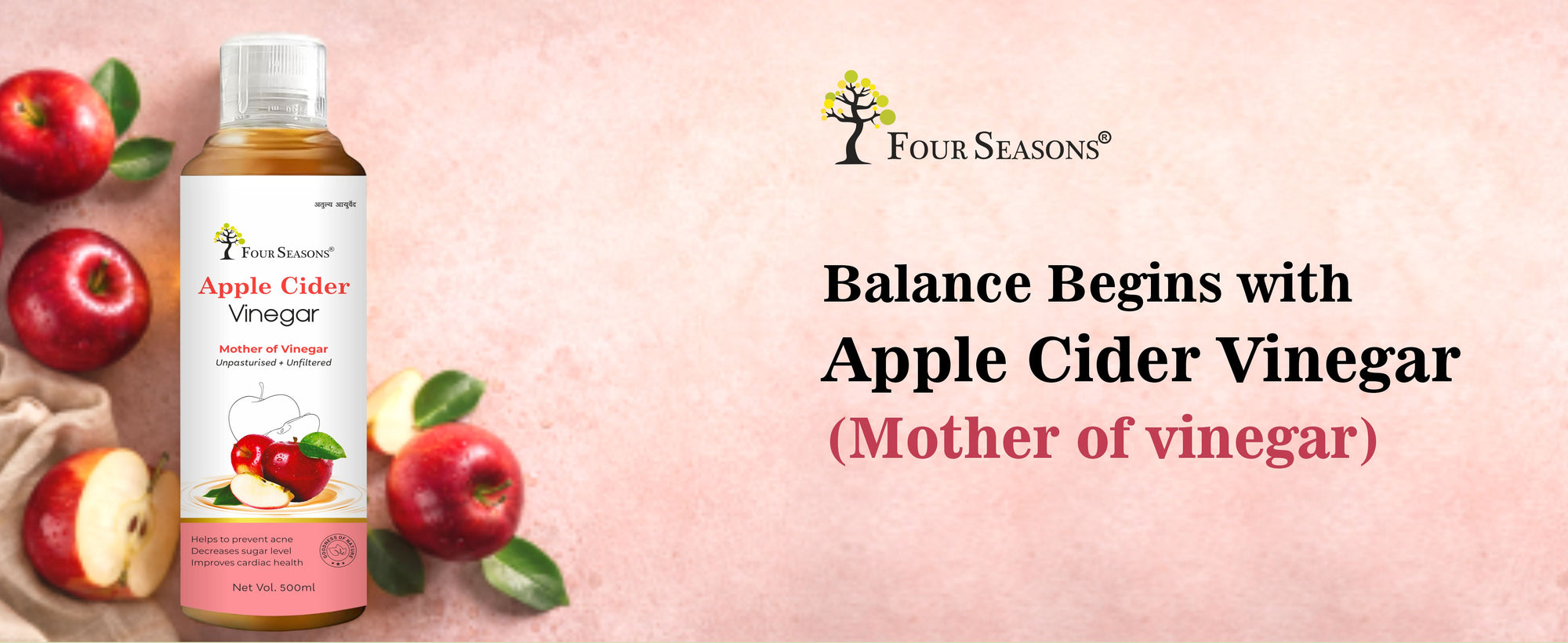 Apple Cider Vinegar ( Mother of Vinegar)