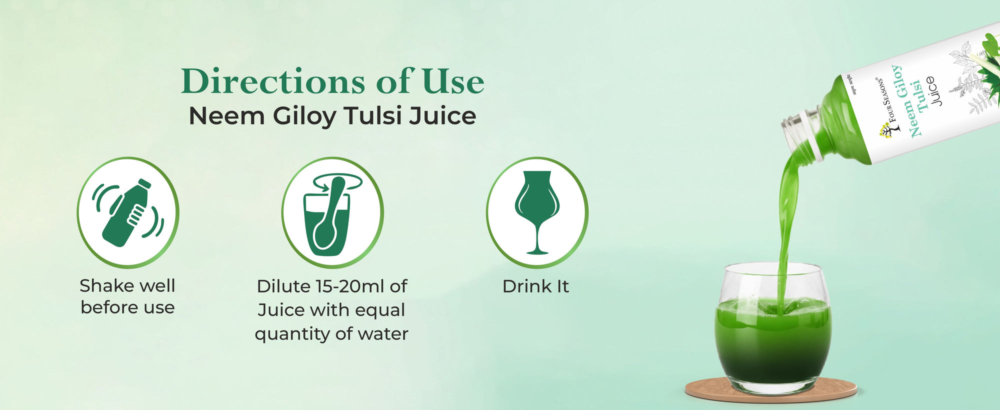 Neem Giloy Tulsi Juice