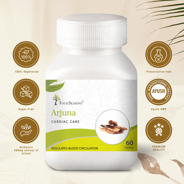 Arjuna Tablet - Four Seasons Ayurveda