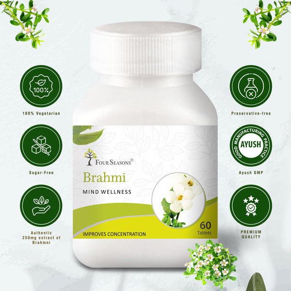 Brahmi Tablet - Four Seasons Ayurveda