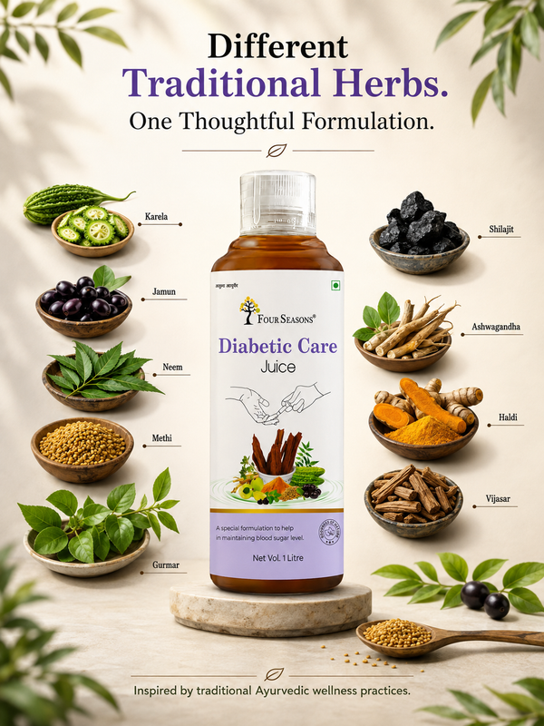 Four Seasons Diabetic Care Juice – Ayurvedic Herbal Juice