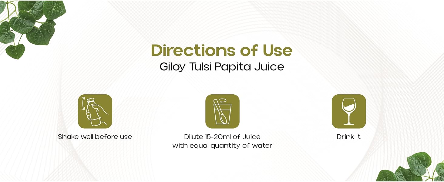 Giloy Tulsi Papita Juice