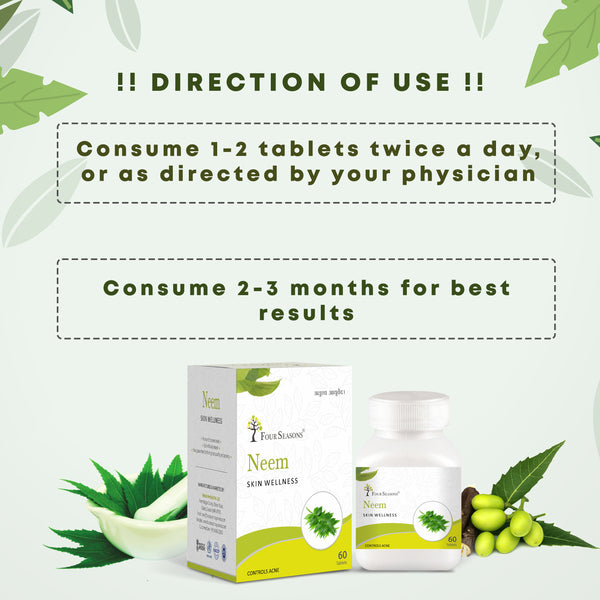 Neem Tablet - Four Seasons Ayurveda