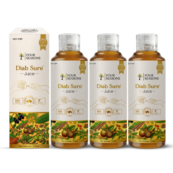 Four Seasons Clinically Tested Diab Sure Herbal Wellness Juice – 1 Litre