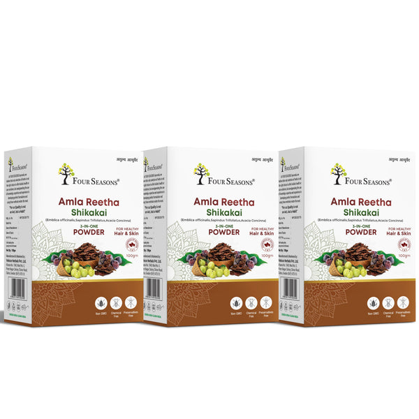 Amla Reetha Shikakai Powder