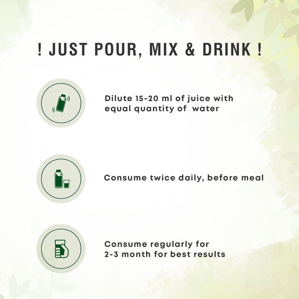 Neem Giloy Tulsi Juice - Four Seasons Ayurveda