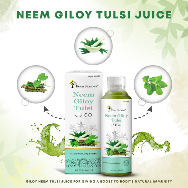 Neem Giloy Tulsi Juice - Four Seasons Ayurveda