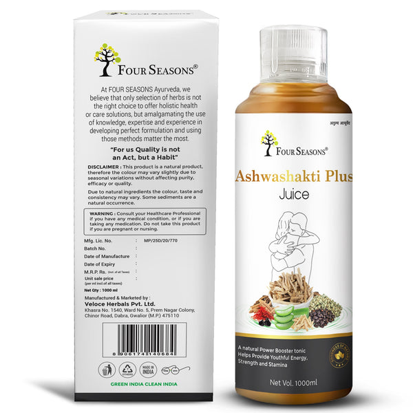 Ashwashakti Plus Juice - Four Seasons Ayurveda