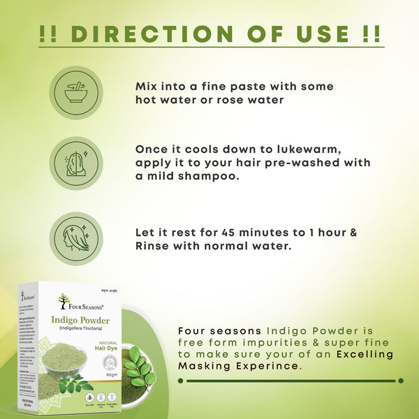 Indigo Powder - Four Seasons Ayurveda