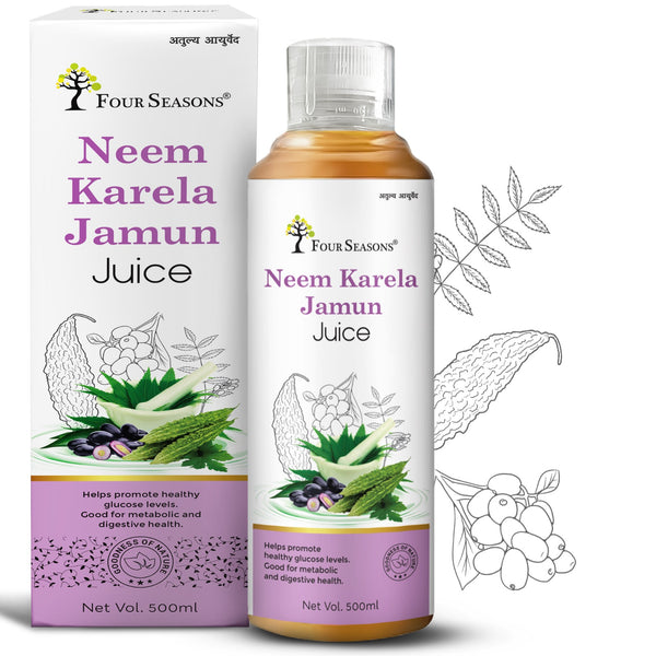 Neem Karela Jamun Juice - Four Seasons Ayurveda