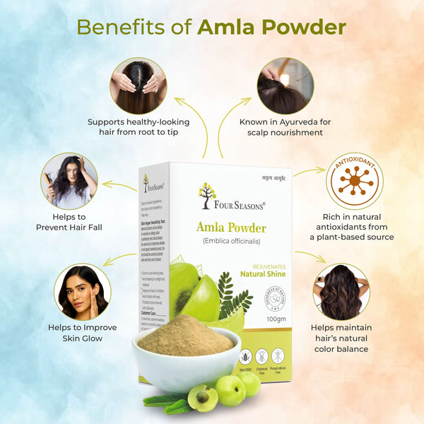 Amla Reetha Shikakai Bhringraj Hibiscus Powder
