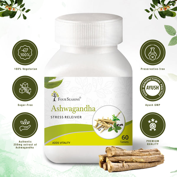 Ashwagandha Tablet - Four Seasons Ayurveda