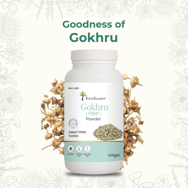 Gokhru Powder