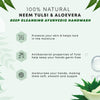 Neem Tulsi & Aloevera | Deep Cleansing Ayurvedic Handwash 250ml + 250ml | Combo Pack of 2 - Four Seasons Ayurveda
