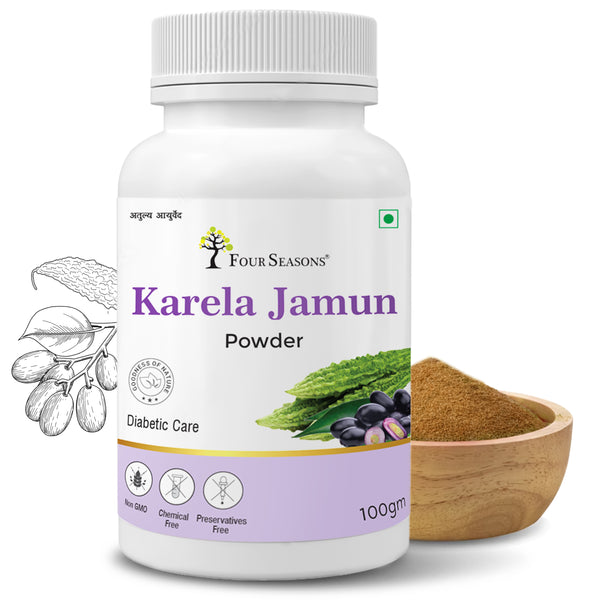 Karela Jamun Powder - Four Seasons Ayurveda