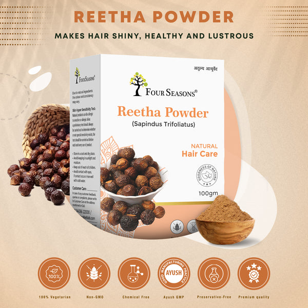 Reetha Powder - Four Seasons Ayurveda