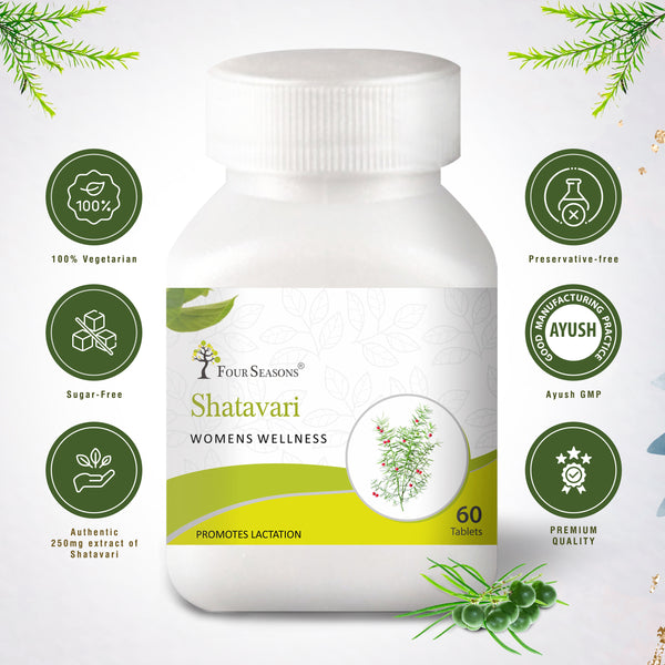 Shatavari Tablet - Four Seasons Ayurveda