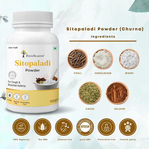 Sitopaladi Powder - Four Seasons Ayurveda