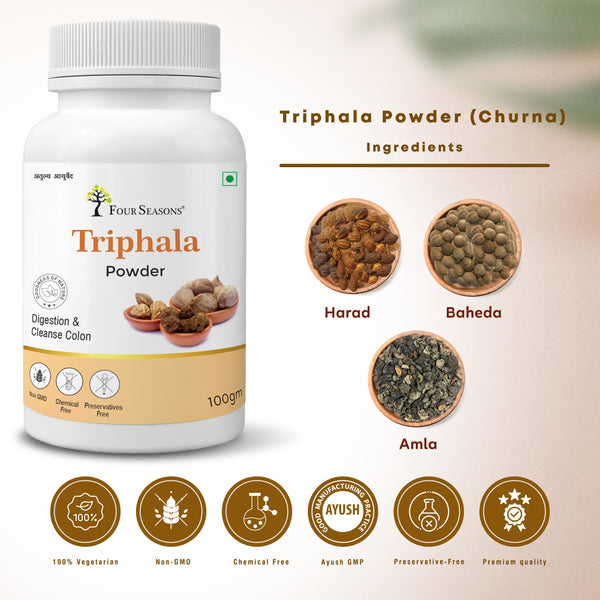Triphala Powder - Four Seasons Ayurveda