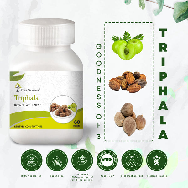 Triphala Tablet - Four Seasons Ayurveda