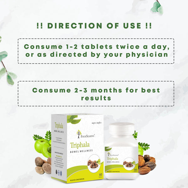 Triphala Tablet - Four Seasons Ayurveda