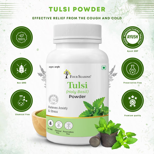 Tulsi Powder - Four Seasons Ayurveda