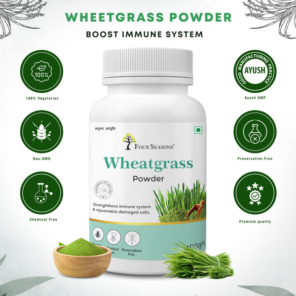 Wheatgrass Powder - Four Seasons Ayurveda