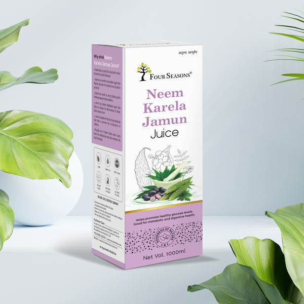 Neem Karela Jamun Juice - Four Seasons Ayurveda
