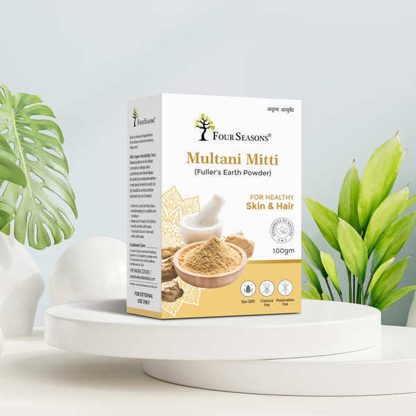Multani Mitti Powder- Pack Of 3 - Four Seasons Ayurveda