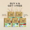 Aloe vera & Neem | Handcrafted Bathing Bar - Pack of 5 - Four Seasons Ayurveda
