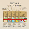 Handcrafted Bathing Bars - Combo Pack of 5 - Four Seasons Ayurveda