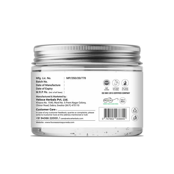 Aloevera Gel With Goodness Of Tea Tree Oil 200gm - Four Seasons Ayurveda
