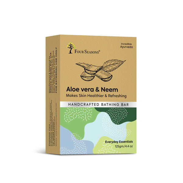 Handcrafted Bathing Bars - Combo Pack of 5 - Four Seasons Ayurveda